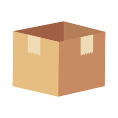 box carton isolated icon