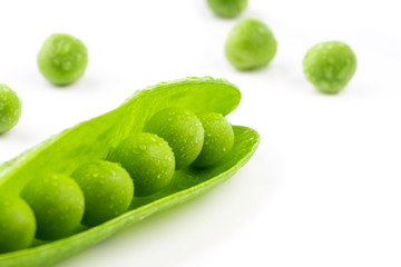 fresh green pea