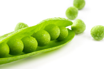 fresh green pea