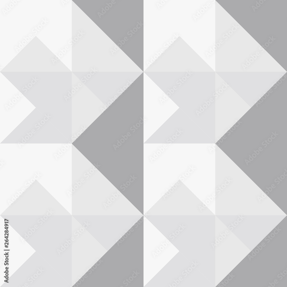 Poster ..Triangles background. Vector geometric seamless pattern in pastel retro colors and textured simple shapes.