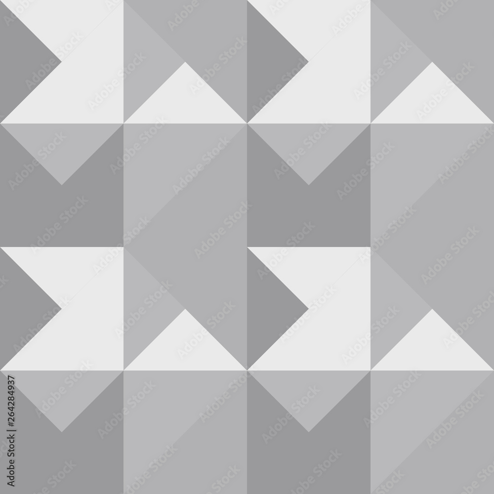 Poster ..triangles background. vector geometric seamless pattern in pastel retro colors and textured simple