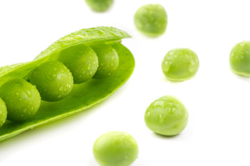fresh green pea