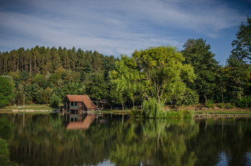 Obraz premium House on a lake