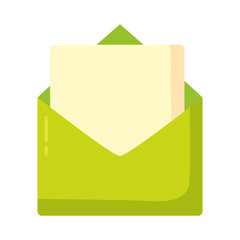 green email envelope message