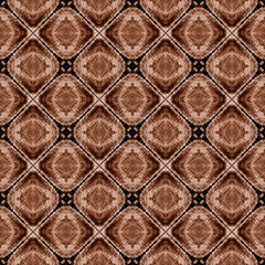 Fototapeta premium Rust Colored Abstract Seamless Texture Illustration