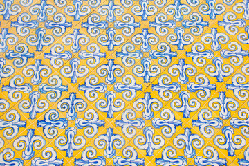 Background of a typical Valencian mosaic