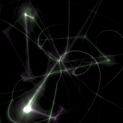 3D illustration of light grid structure. An abstract backdrop resembling an electricity storm or plasma substance. Beautiful futuristic background with pattern reminiscent of a lightning.