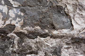 Texture of stone wall for design. Photo of stone rock texture. Base for banners, stone textured website.