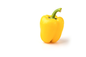 Sweet pepper on white background