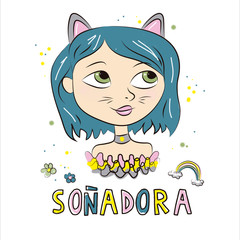 Personaje "SO&Ntilde;ADORA"