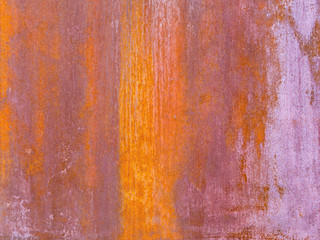 Rust stains, old paint