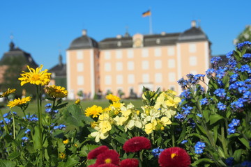 Schloss Schwetzingen, Deutschland: Schlosspark im Frühling