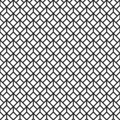Fototapeta premium Seamless abstract geometric wireframe cube pattern background