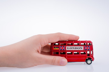  London Bus and hand