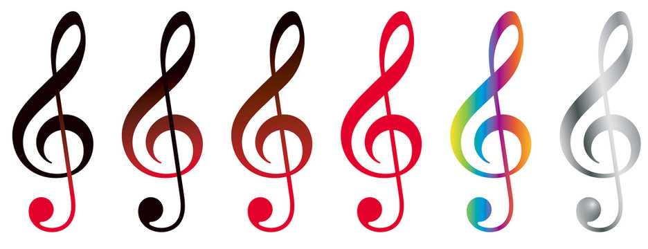 CLEF DE SOL COULEUR