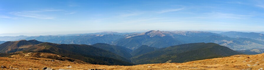 Mount Hoverla or Goverla Ukraine Carpathian mountains