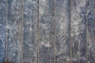 Background from old blue vertical boards