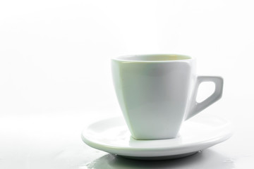 coffee cup isolated on white
