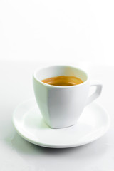 coffee cup isolated on white