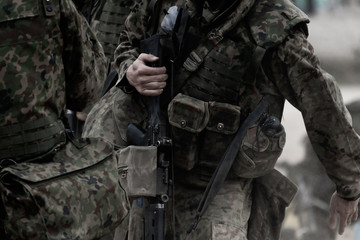 Fototapeta premium 陸上自衛隊の自衛官
