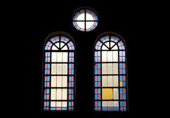 Church colour window