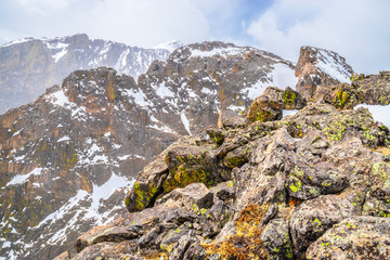 Beautiful Spring Hike to Flattop Mountain in Rocky Mountain National Park, Colorado