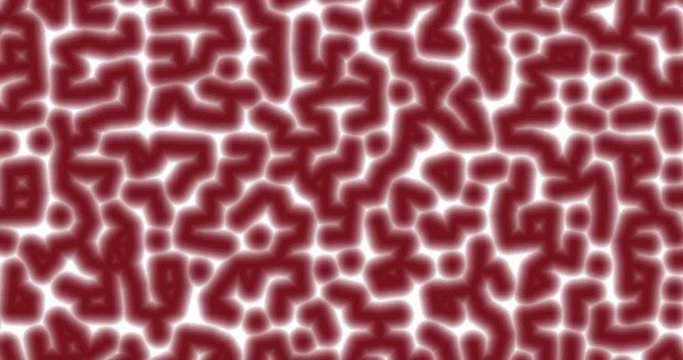 Animation on the theme blood, diseases, interstitial fluid, bacterial background