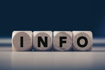 Wooden Blocks With Info Text