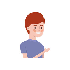 young man avatar character