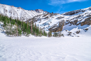 Beautiful Spring Hike to Blacks Lake in Rocky Mountain National Park in Colorado