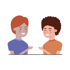 young men avatar character