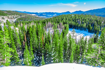 Beautiful Spring Hike to Dream and Emerald Lake in Rocky Mountain National Park in Colorado
