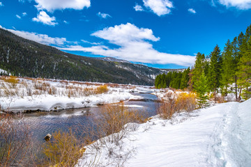 Beautiful Spring Hike to Monarch Lake in Indian Peaks Wilderness in Colorado