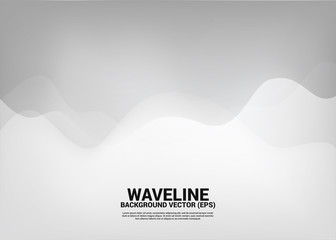 silver fluid curve shape background. Concept design for flowing futuristic and liquid wave style artwork