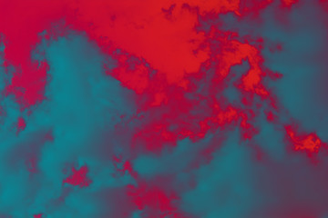 Colorful fantastic sky.