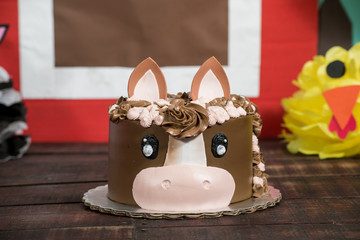 SMASH CAKE CABALLO