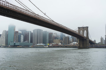 Obraz premium Manhattan bridge, New York City