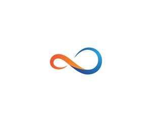 Obraz premium Infinity vector icon