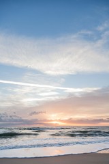 Fototapeta na wymiar Beautiful Florida Beach Sunrise