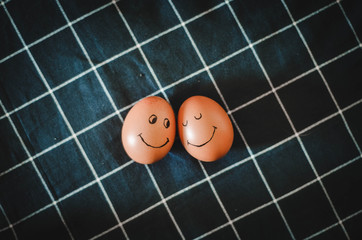 love eggs couple With a lot of nostalgia