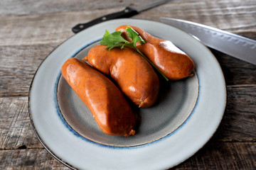 Mexican raw red chorizo