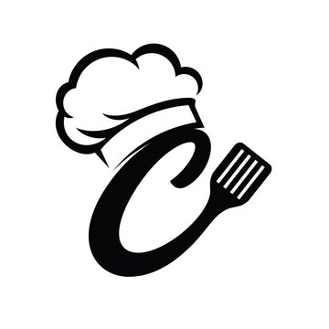 Chef's hat Logo Design Inspiration Vector