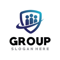 Group, Community and Team Logo, Icon Vector