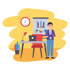 people office workplace