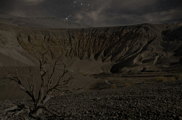 Ubehebe Crater Death Valley at Night