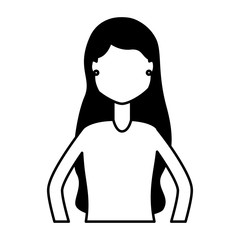 woman character cartoon