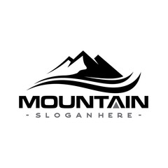 Fototapeta na wymiar Mount Logo Design Vector