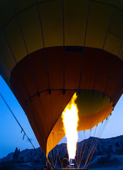 Flame for hot air balloons