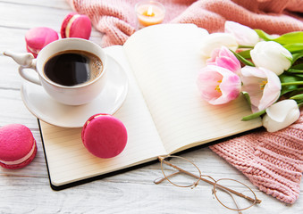 Blogger or freelancer workspace