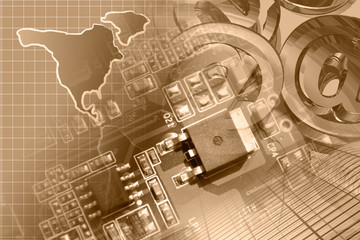 Electronic device and map